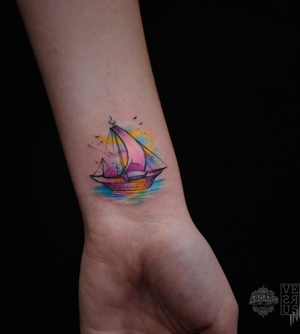 tatuaje barco navio 91