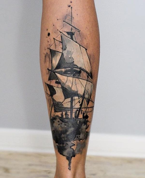 tatuaje barco navio 97