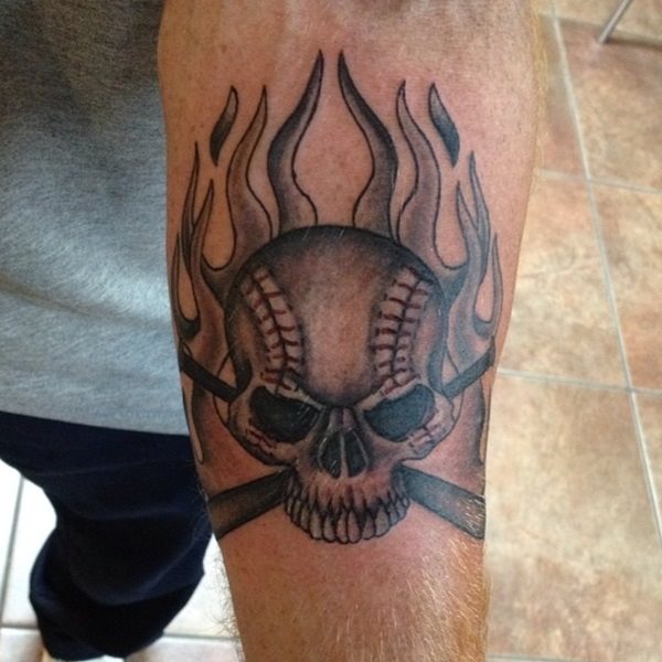 tatuaje beisbol 108