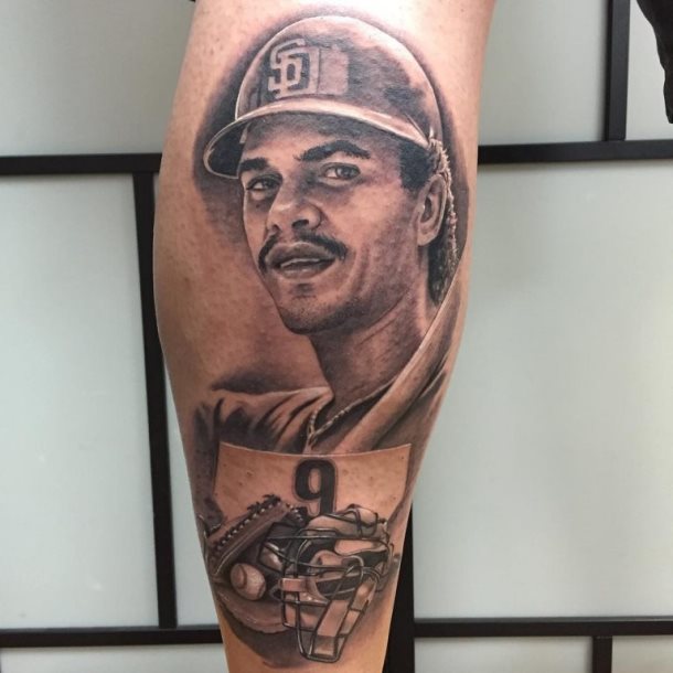 tatuaje beisbol 54
