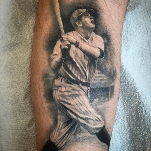 tatuaje beisbol 69