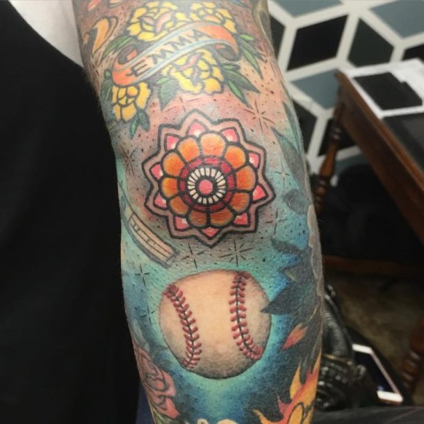 tatuaje beisbol 79
