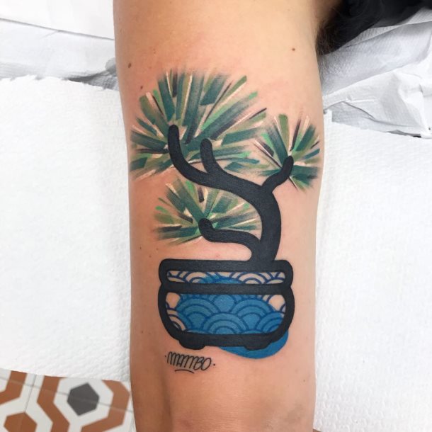Tatuajes de bonsáis – 60 Diseños modernos y simbolismos