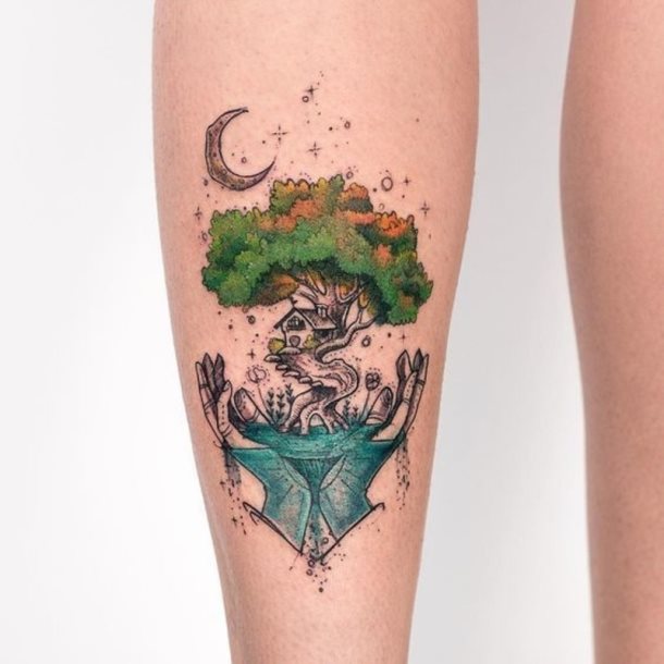 tatuaje bonsai 40