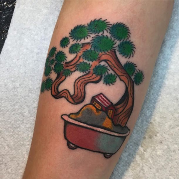 tatuaje bonsai 42