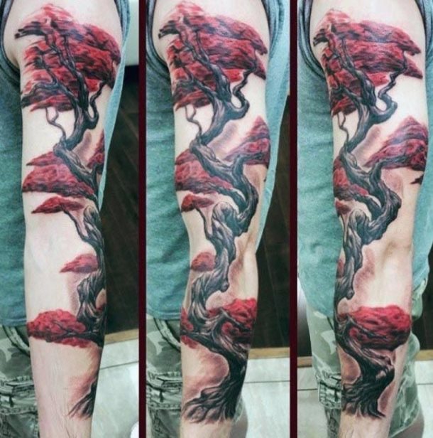 tatuaje bonsai 54