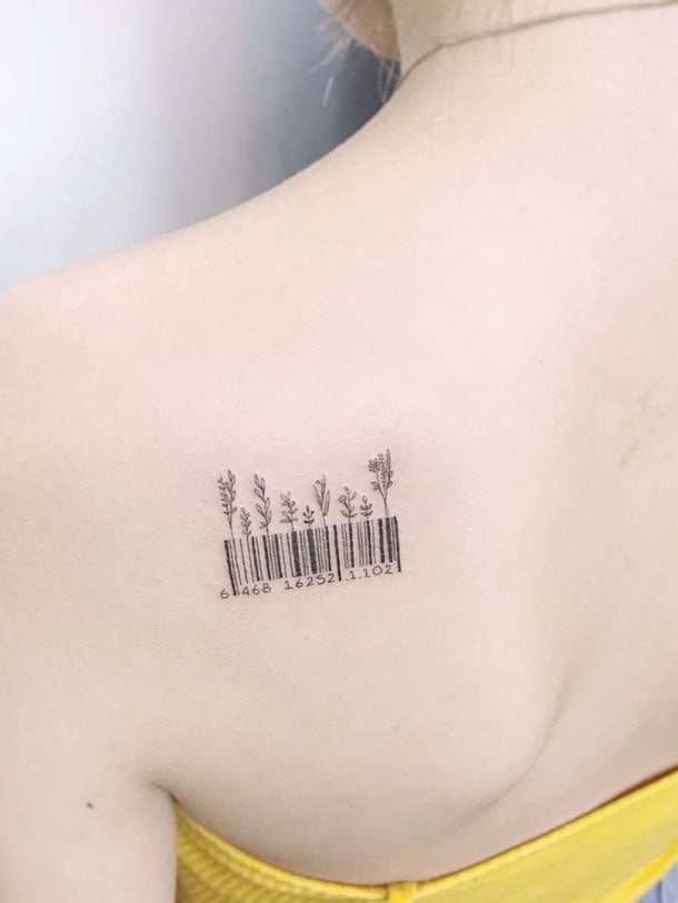 tatuaje codigo barras 16