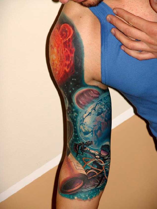 tatuaje cosmico espacio 03