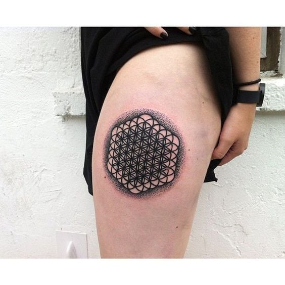 tatuaje flor vida 14