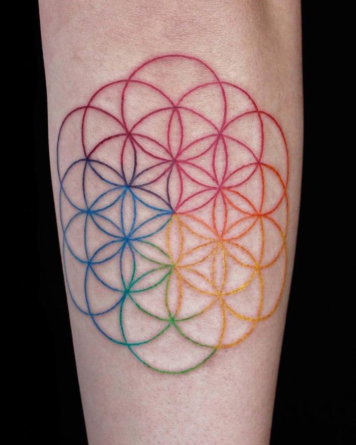 tatuaje flor vida 54