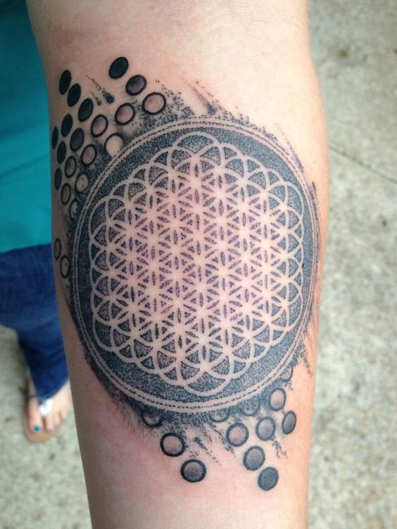 tatuaje flor vida 72