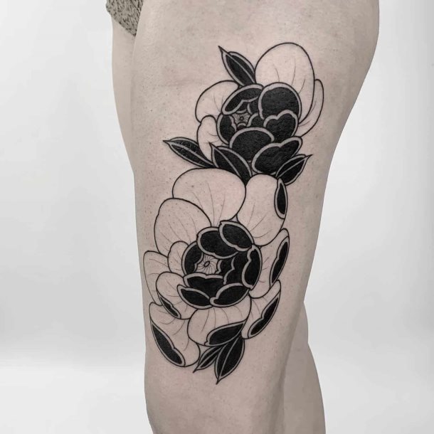 tatuaje flores japonesas 01