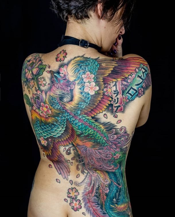 tatuaje flores japonesas 31