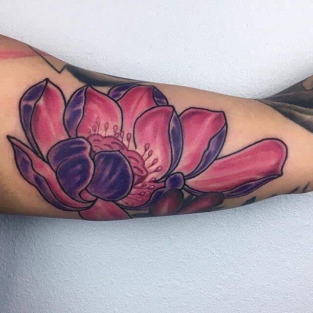 tatuaje flores japonesas 34