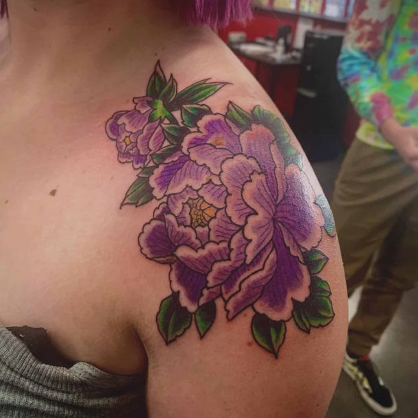 tatuaje flores japonesas 40