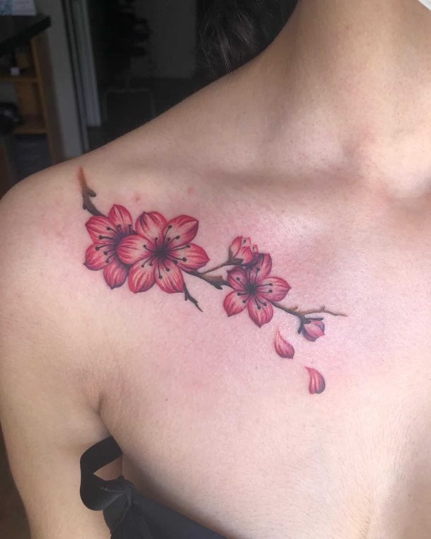 tatuaje flores japonesas 49