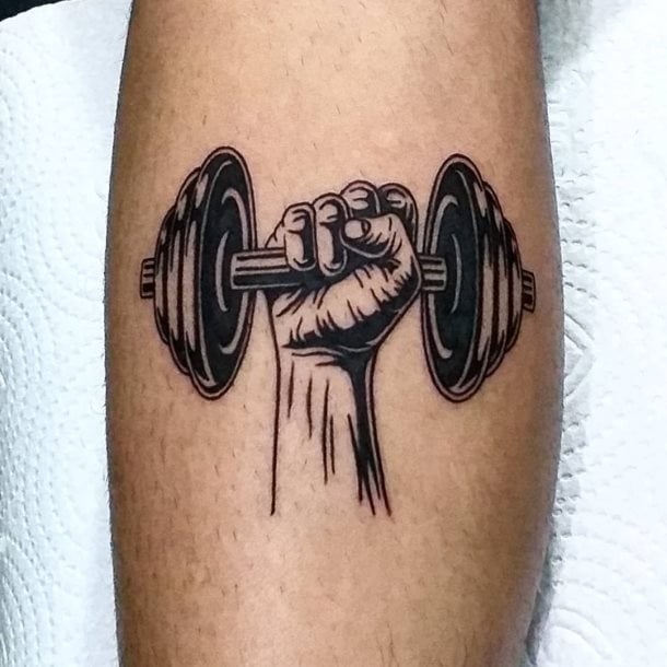 tatuaje gym 69
