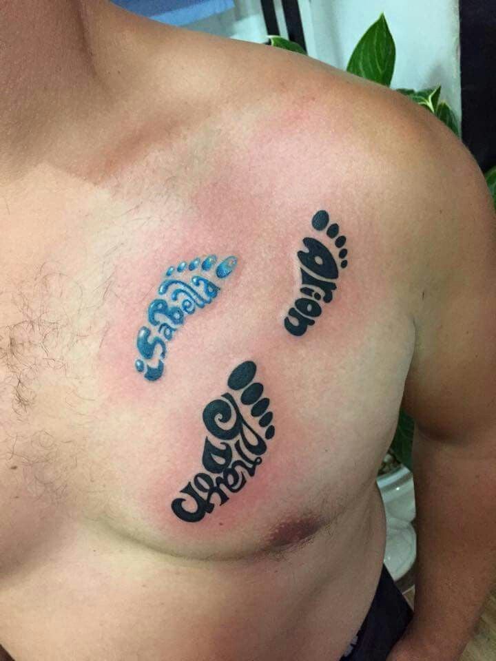 tatuaje nombre hijo 96