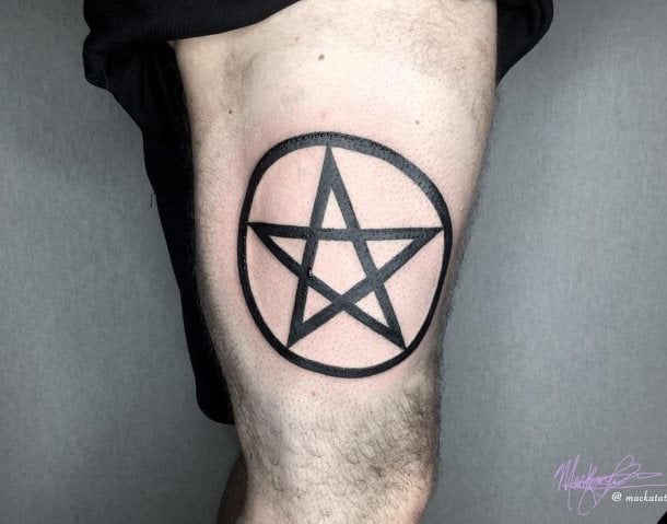 tatuaje pentagrama 103
