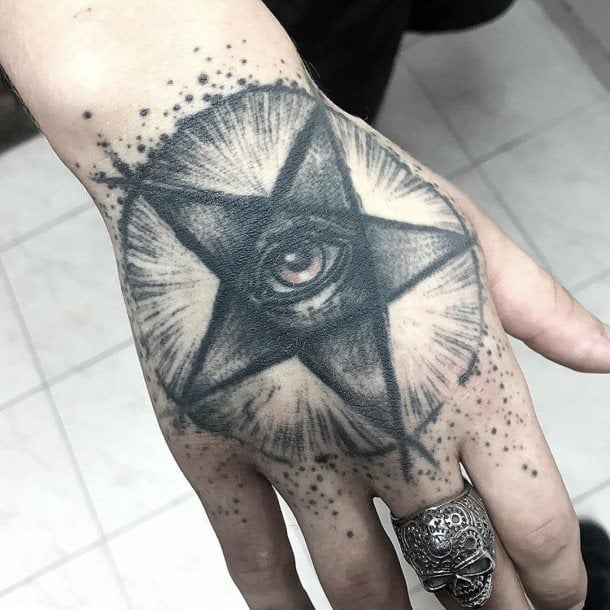 tatuaje pentagrama 113