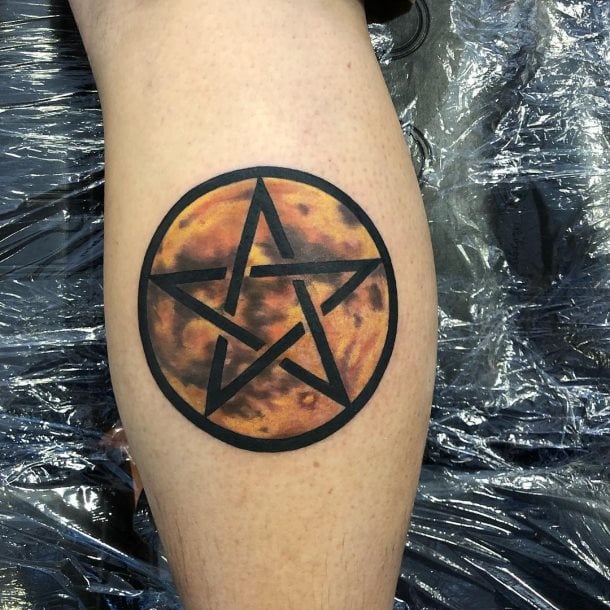 tatuaje pentagrama 119