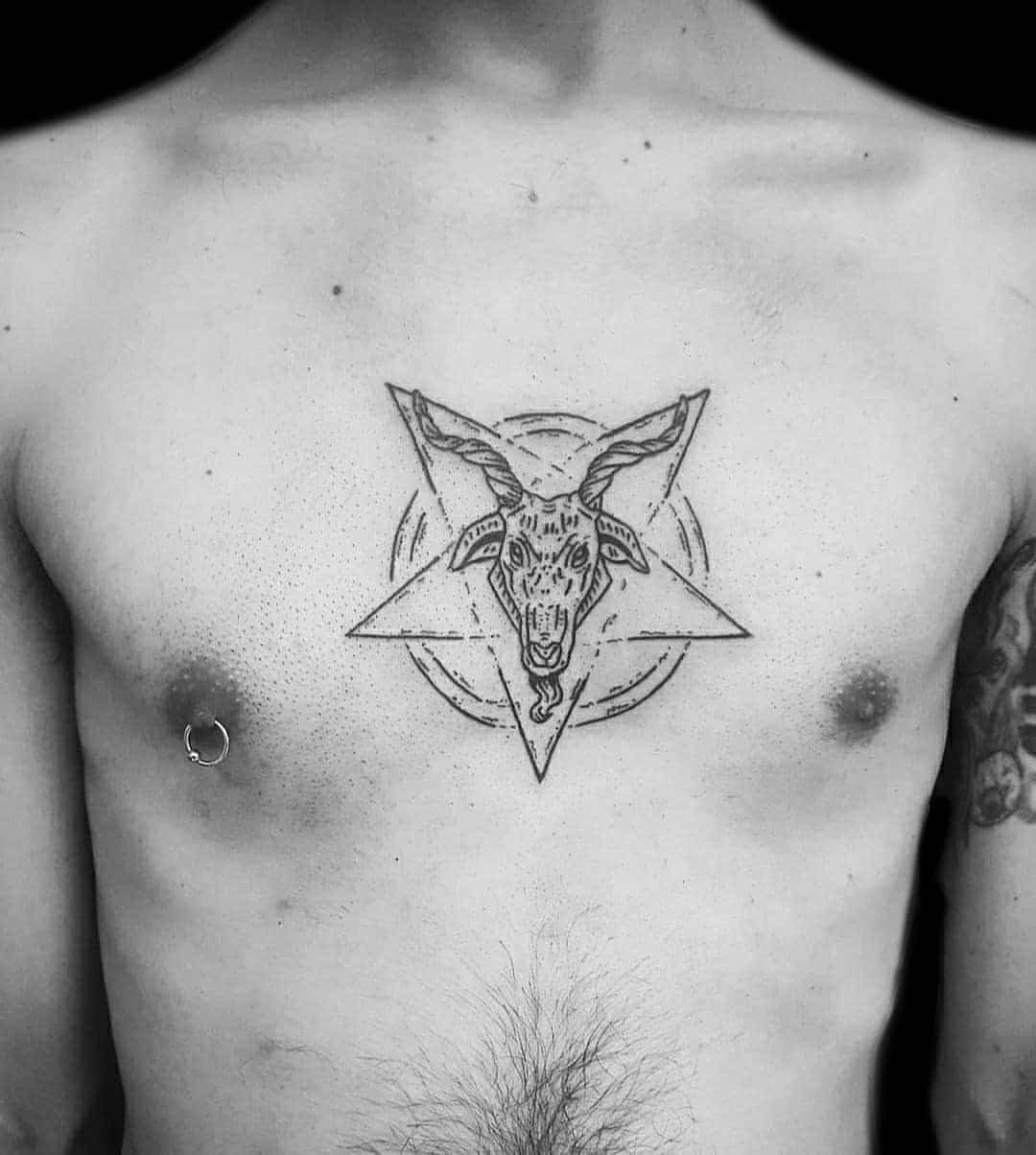 tatuaje pentagrama 82