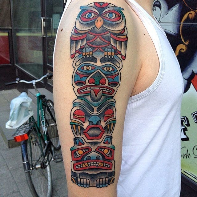 tatuaje totem 13