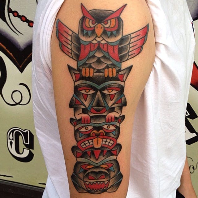 tatuaje totem 22