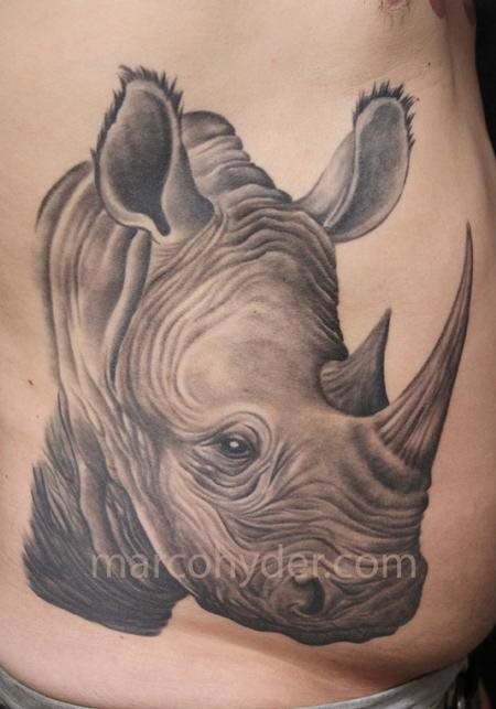 tatuaje rinoceronte 10