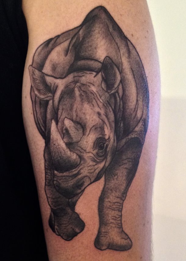 tatuaje rinoceronte 11