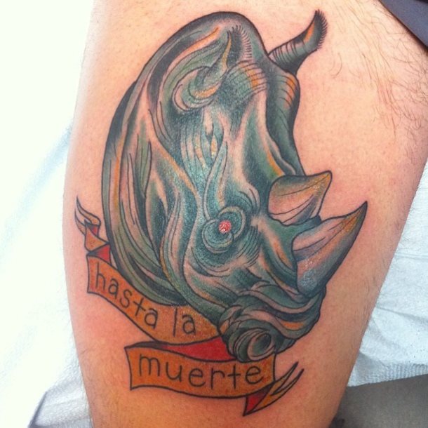 tatuaje rinoceronte 23