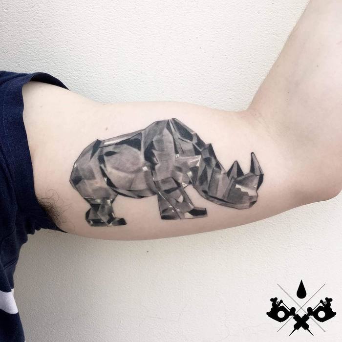 tatuaje rinoceronte 28