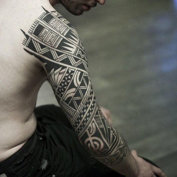 tatuaje samoano 60