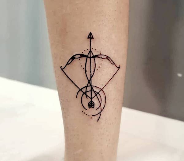 tatuaje signo sagitario 10