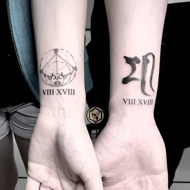 tatuaje signo sagitario 59