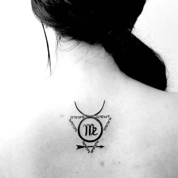 tatuaje signo virgo 79