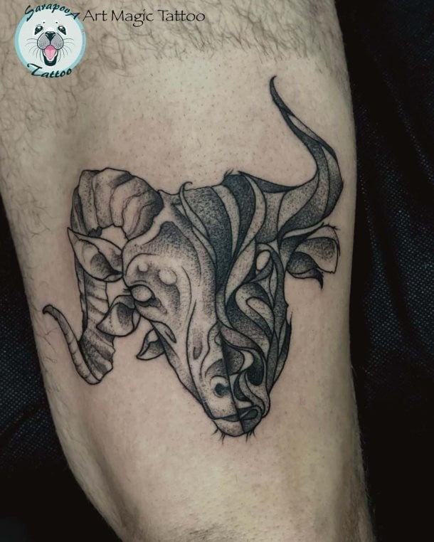 tatuaje signo zodiaco capricornio 34