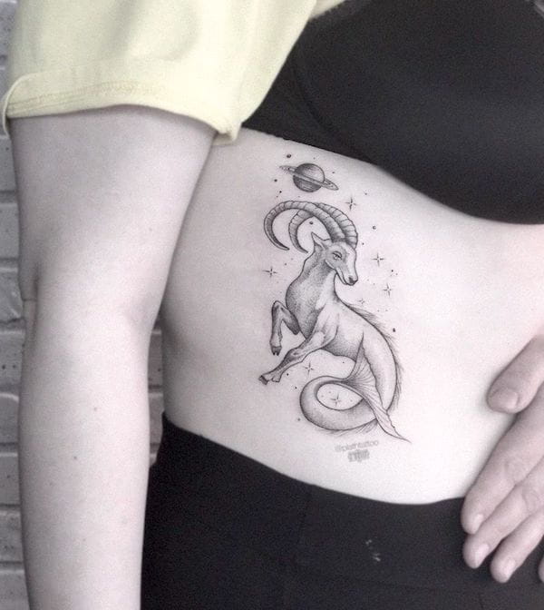 tatuaje signo zodiaco capricornio 88