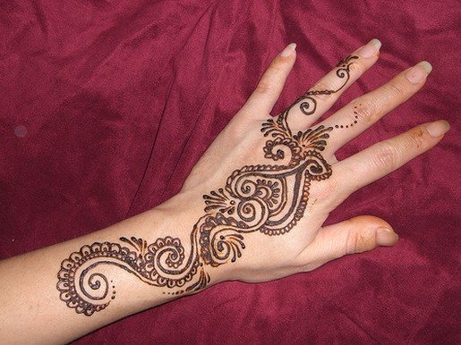 94 Tatuajes temporales de henna: Galería con diseños