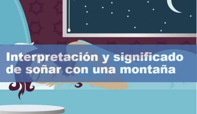 significado de sonar con una montana