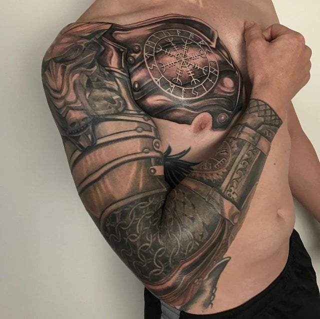 tattoo armadura 54