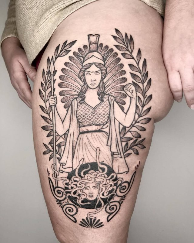 tattoo atenea 07