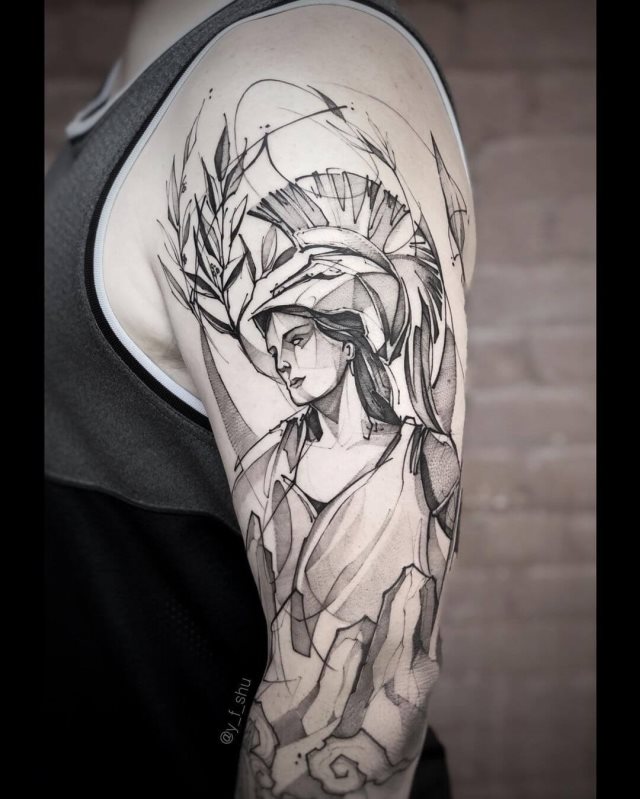 tattoo atenea 12