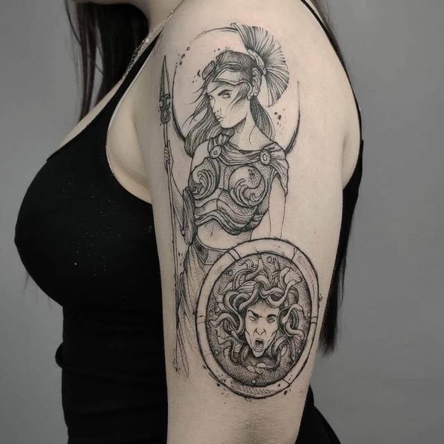 tattoo atenea 166