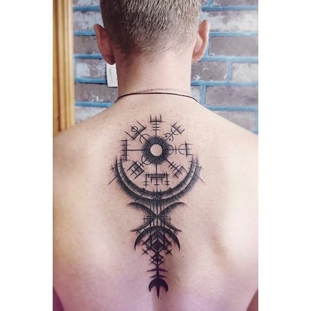 tattoo brujula vegvisir 51