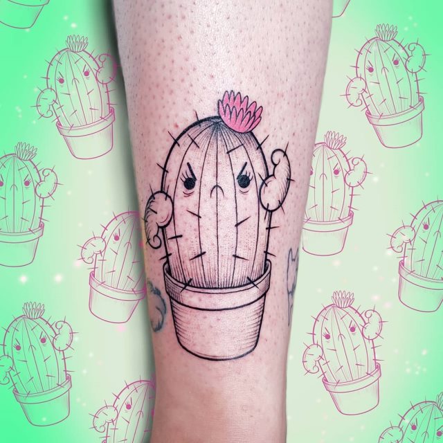 tattoo cactus 105