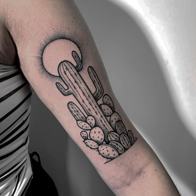 tattoo cactus 108