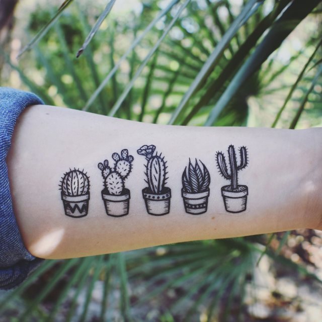 tattoo cactus 113