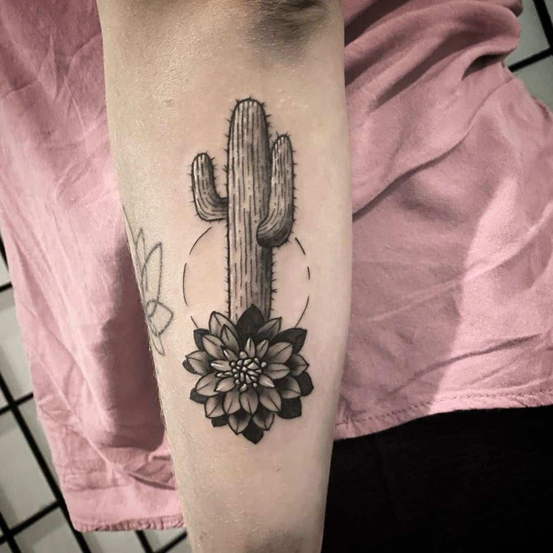 tattoo cactus 115