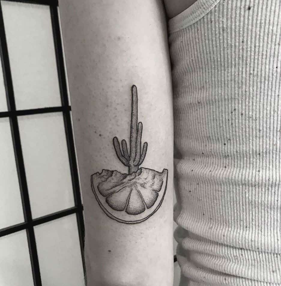 tattoo cactus 128